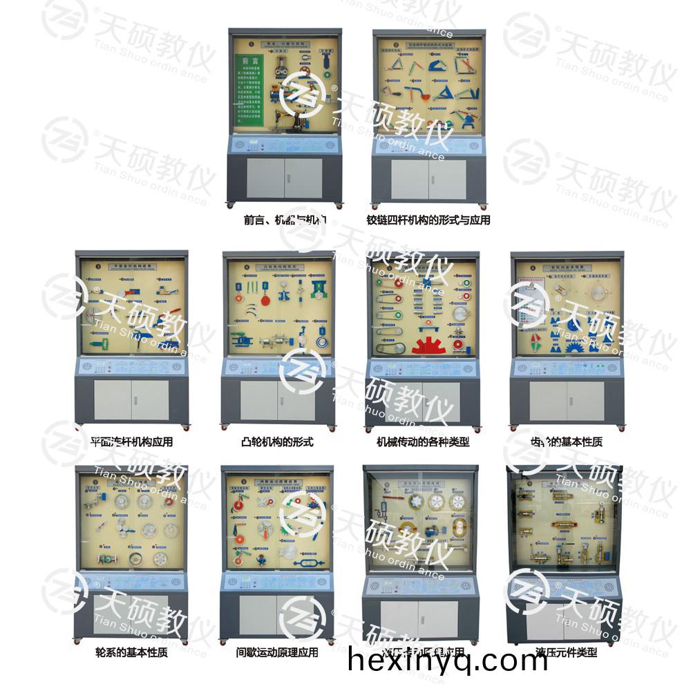TSSMB-1型 機械(xie)基礎陳列櫃（10箇分櫃，帶智能語音講解(jie)）